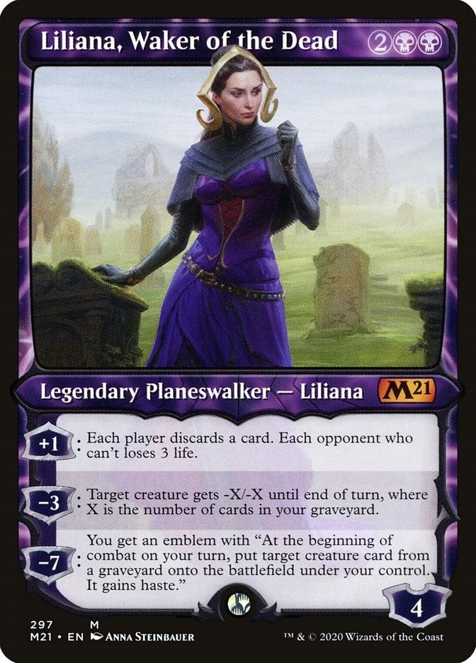 Image for Liliana, Waker of the Dead (Showcase) (Core Set 2021) (297) - Magic: The Gathering