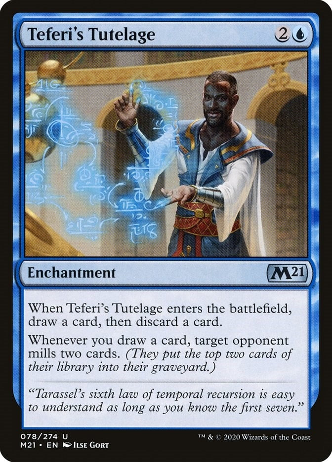 Image for Teferi's Tutelage (Core Set 2021) (78) - Magic: The Gathering