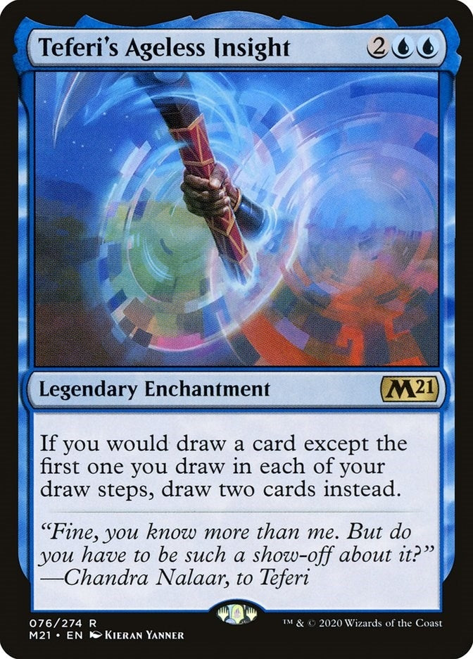 Image for Teferi's Ageless Insight (Core Set 2021) (76) - Magic: The Gathering