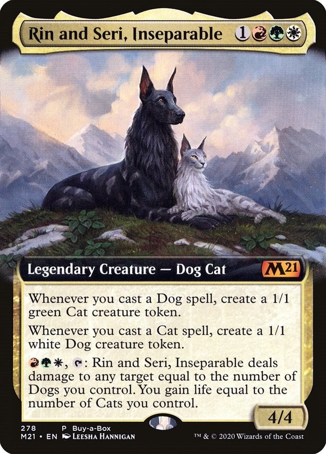 Image for Rin and Seri, Inseparable (Buy-A-Box Promos) (278) - Magic: The Gathering