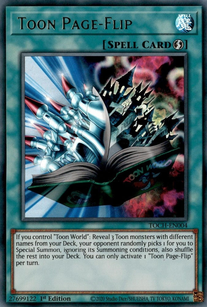 Image for Toon Page-Flip (Toon Chaos) (TOCH-EN004) - YuGiOh