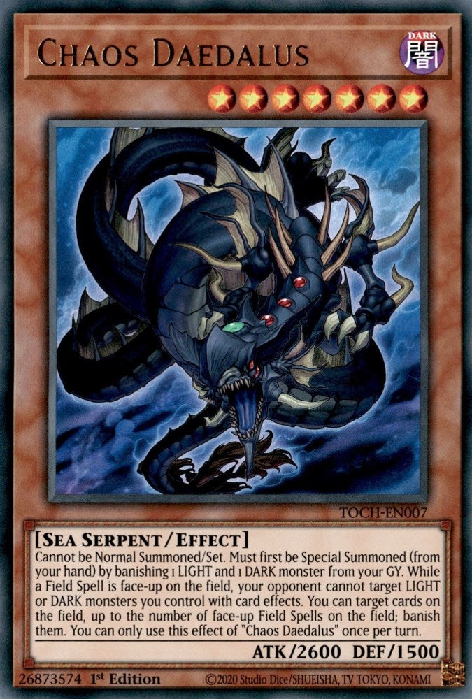 Image for Chaos Daedalus (Toon Chaos) (TOCH-EN007) - YuGiOh