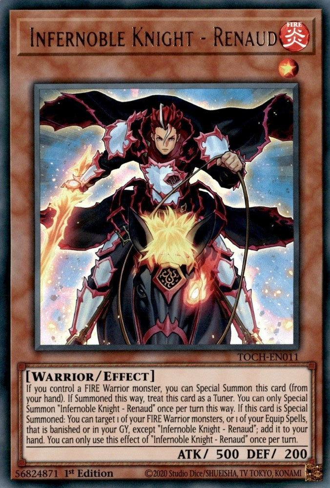 Image for Infernoble Knight - Renaud (Toon Chaos) (TOCH-EN011) - YuGiOh