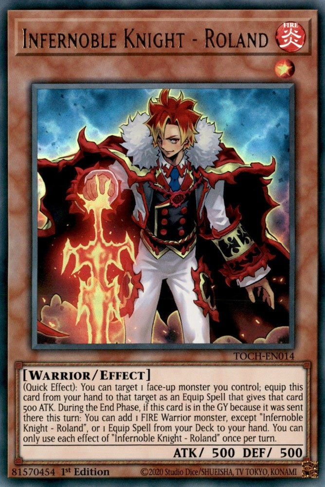 Image for Infernoble Knight - Roland (Toon Chaos) (TOCH-EN014) - YuGiOh