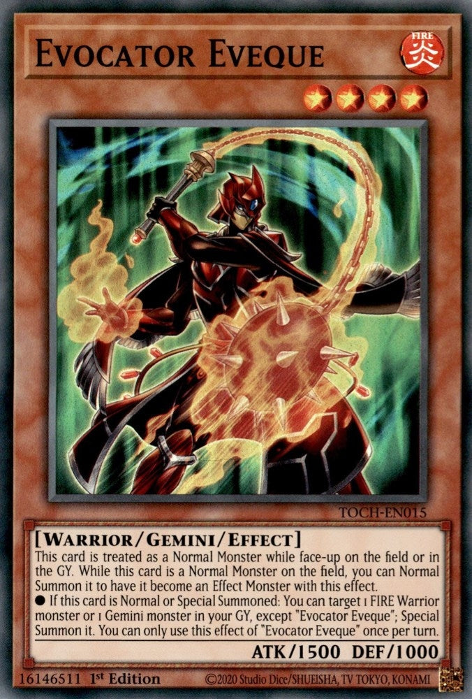 Image for Evocator Eveque (Toon Chaos) (TOCH-EN015) - YuGiOh