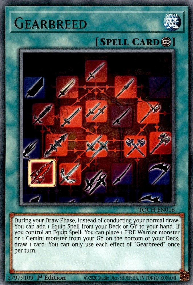 Image for Gearbreed (Toon Chaos) (TOCH-EN016) - YuGiOh