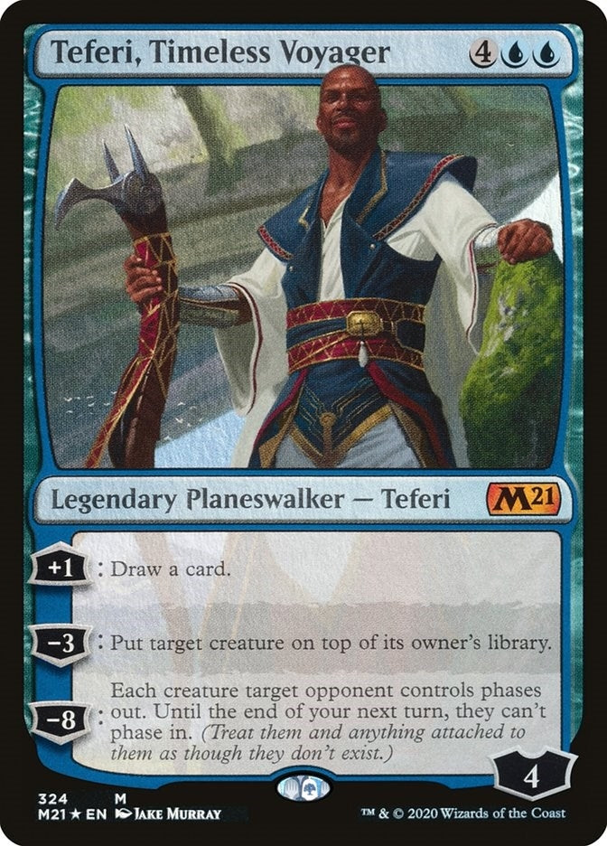 Image for Teferi, Timeless Voyager (Core Set 2021) (324) - Magic: The Gathering
