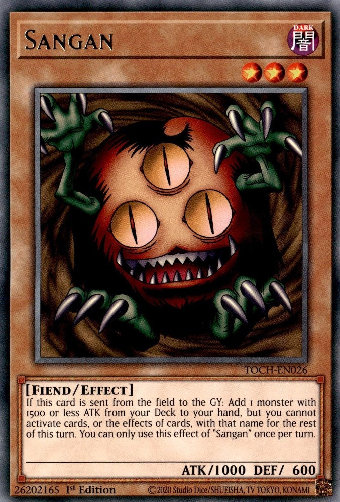 Image for Sangan (Toon Chaos) (TOCH-EN026) - YuGiOh