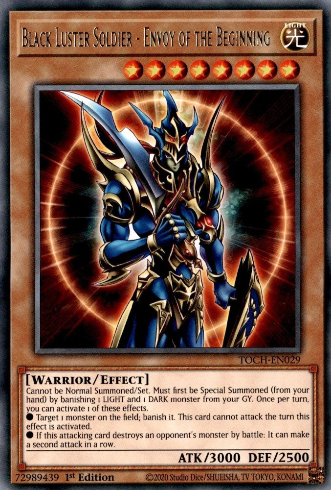 Image for Black Luster Soldier - Envoy of the Beginning (Toon Chaos) (TOCH-EN029) - YuGiOh