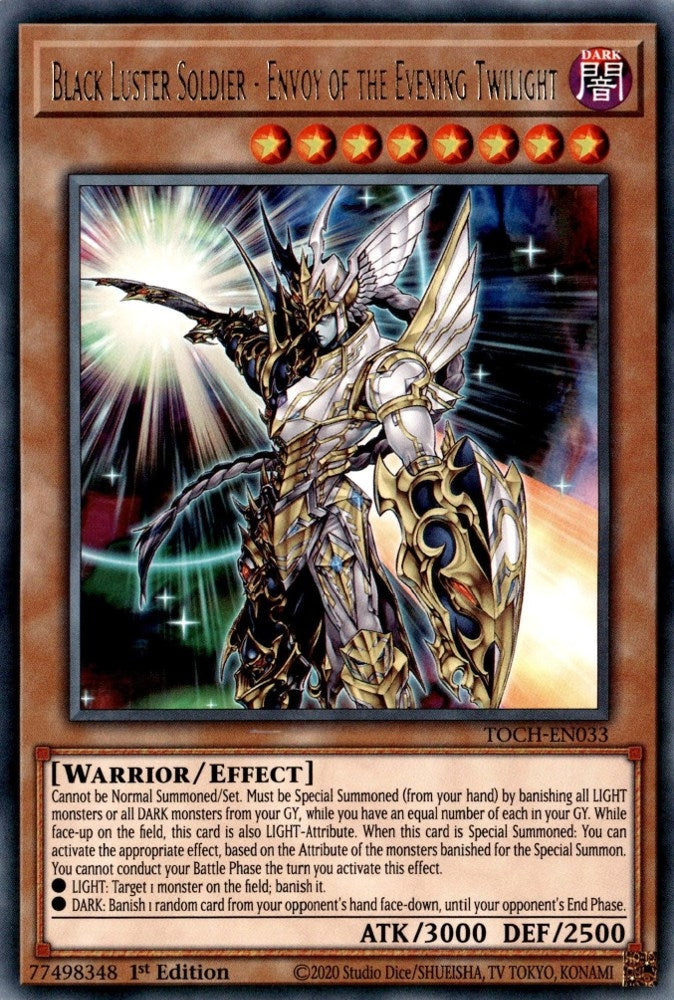 Image for Black Luster Soldier - Envoy of the Evening Twilight (Toon Chaos) (TOCH-EN033) - YuGiOh
