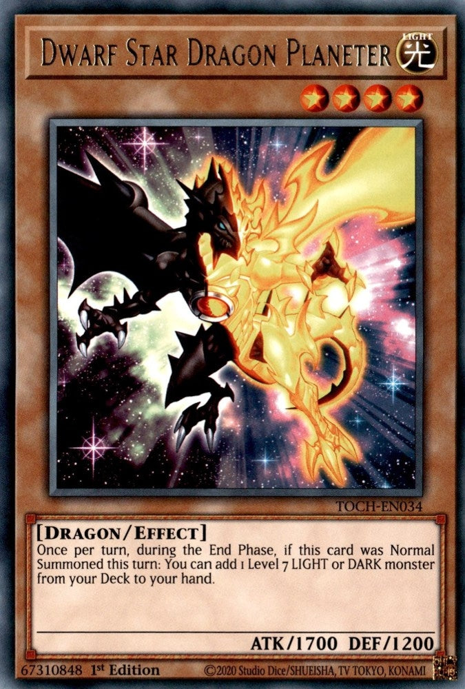 Image for Dwarf Star Dragon Planeter (Toon Chaos) (TOCH-EN034) - YuGiOh