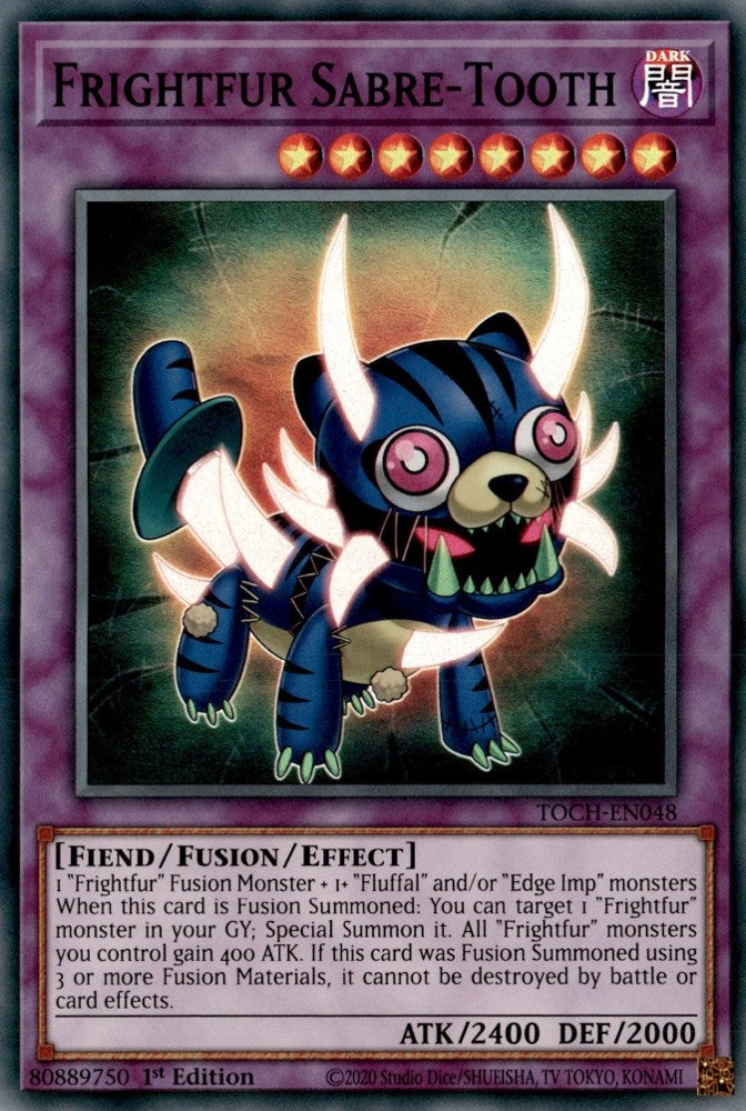 Image for Frightfur Sabre-Tooth (Toon Chaos) (TOCH-EN048) - YuGiOh