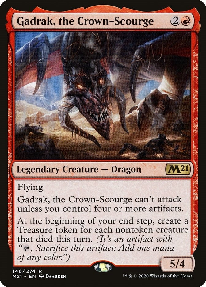 Image for Gadrak, the Crown-Scourge (Core Set 2021) (146) - Magic: The Gathering