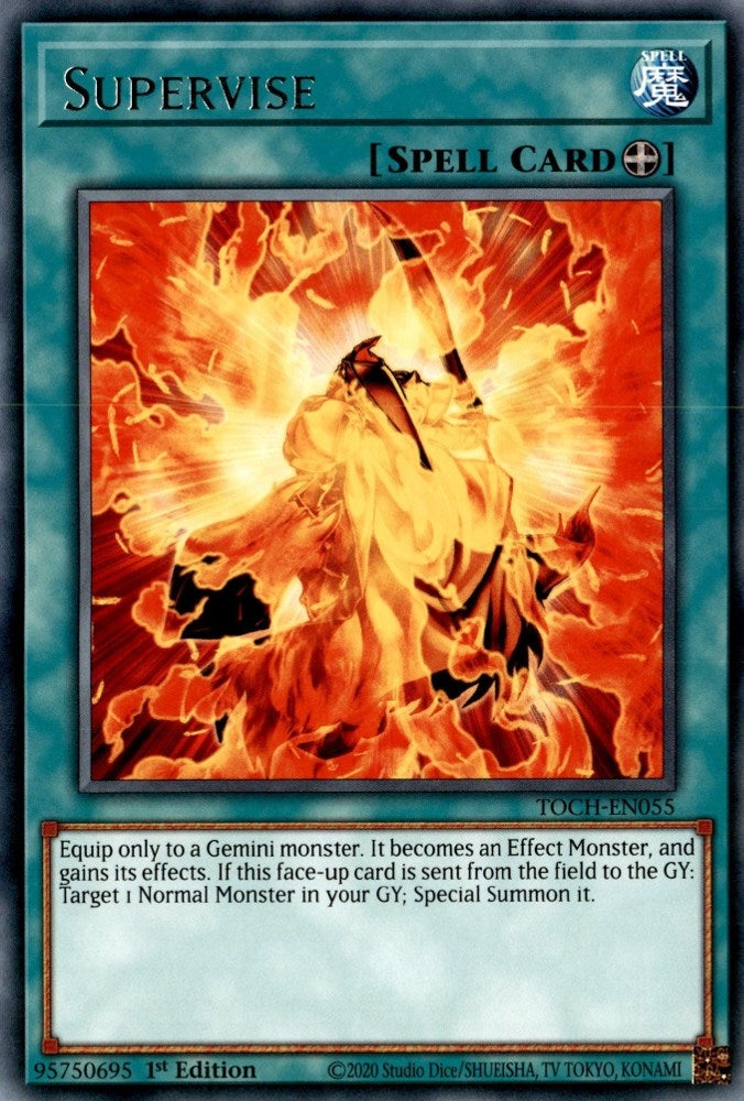 Image for Supervise (Toon Chaos) (TOCH-EN055) - YuGiOh