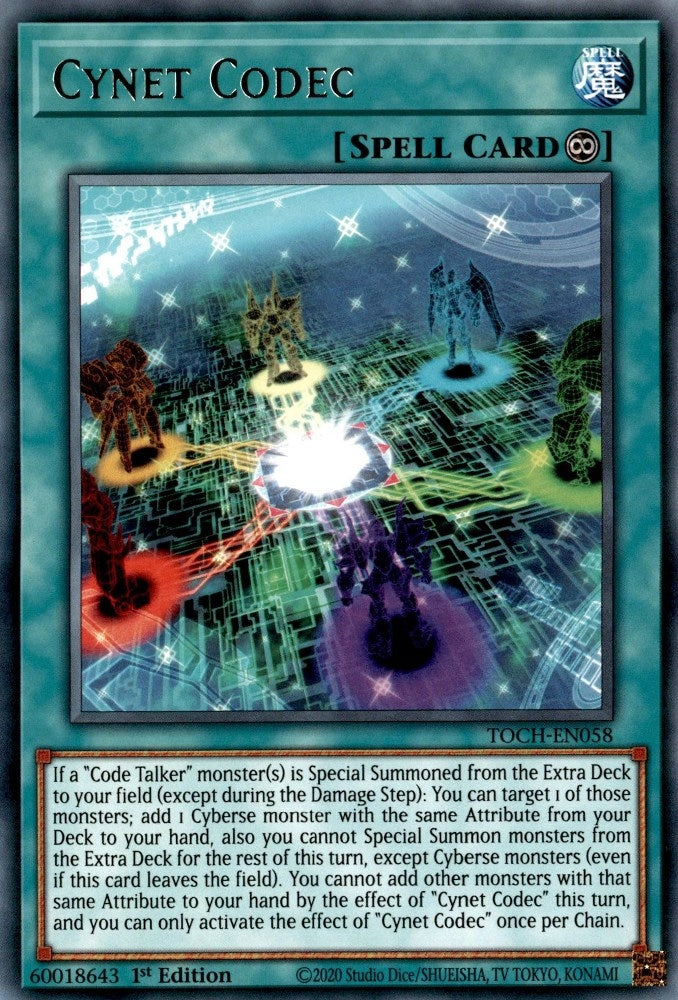 Image for Cynet Codec (Toon Chaos) (TOCH-EN058) - YuGiOh