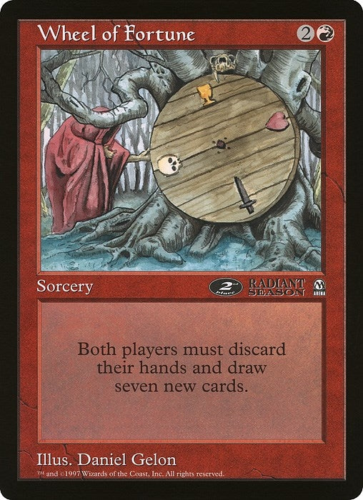 Image for Wheel of Fortune (Arena League) (Oversize Cards) - Magic: The Gathering