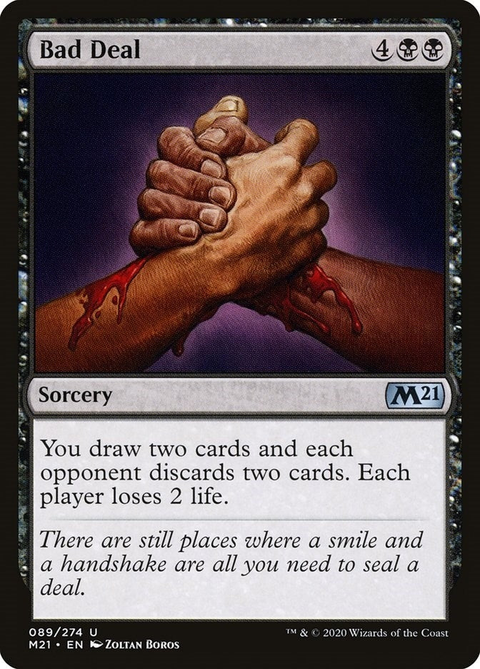 Image for Bad Deal (Core Set 2021) (89) - Magic: The Gathering