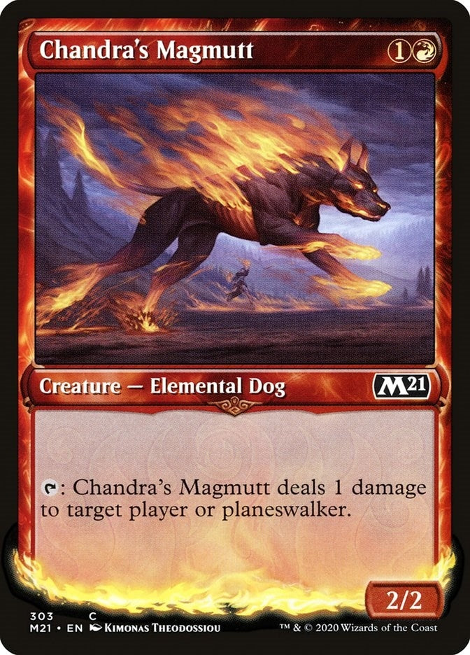 Image for Chandra's Magmutt (Showcase) (Core Set 2021) (303) - Magic: The Gathering