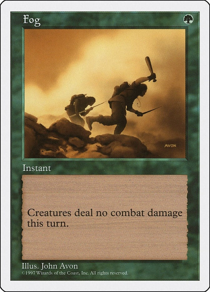 Image for Fog (Fifth Edition) - Magic: The Gathering