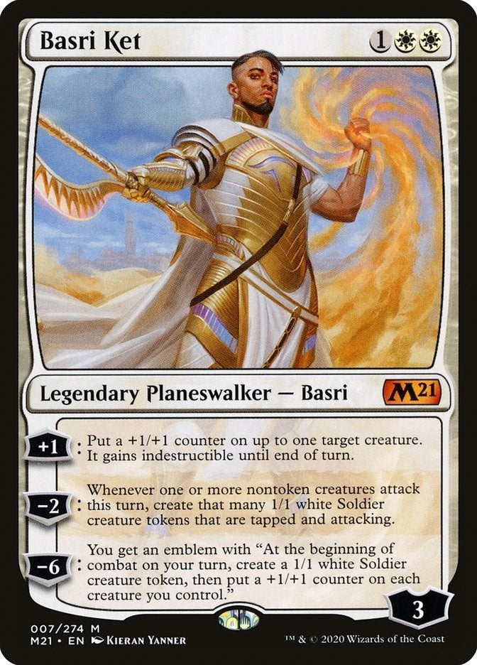 Image for Basri Ket (Core Set 2021) (7) - Magic: The Gathering