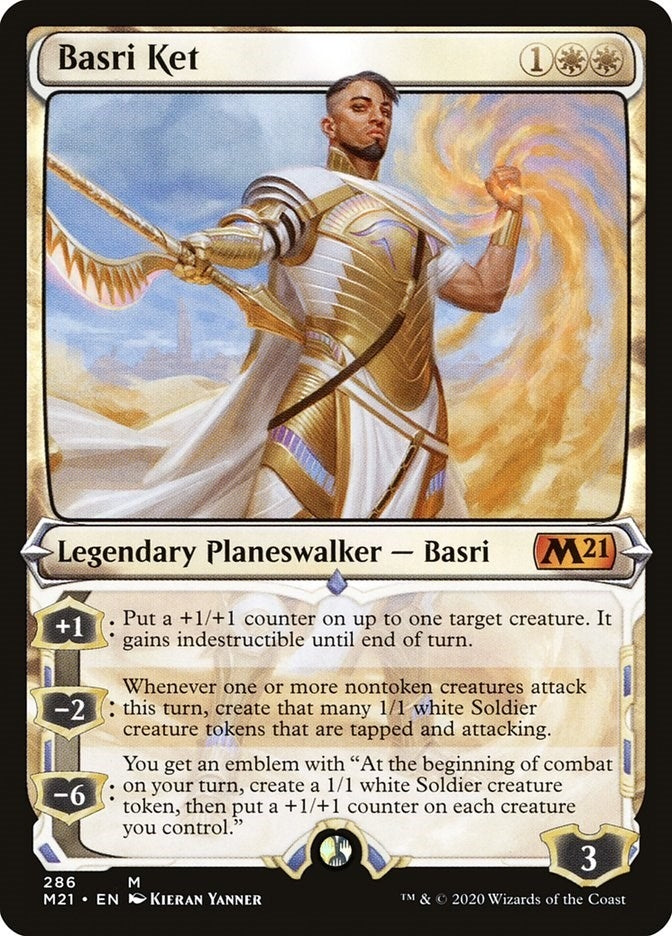 Image for Basri Ket (Showcase) (Core Set 2021) (286) - Magic: The Gathering