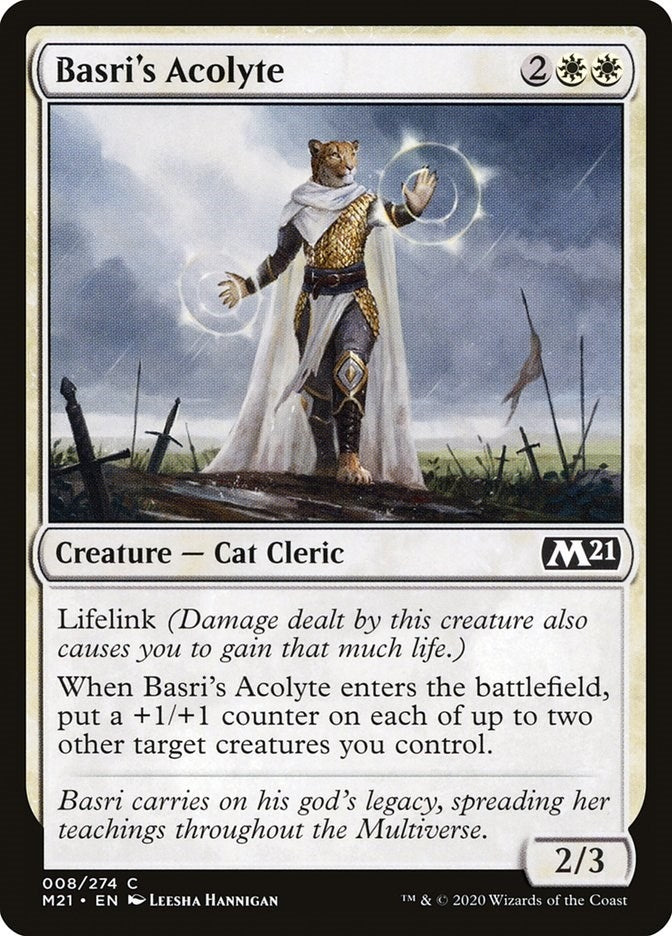 Image for Basri's Acolyte (Core Set 2021) (8) - Magic: The Gathering