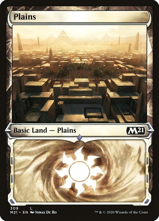 Image for Plains (Showcase) (Core Set 2021) (309) - Magic: The Gathering