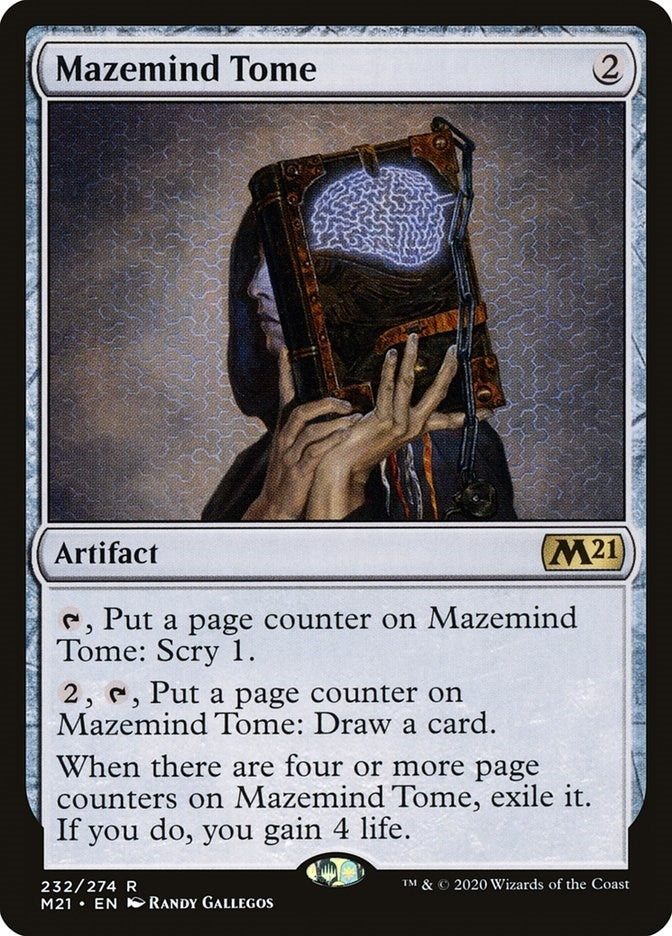 Image for Mazemind Tome (Core Set 2021) (232) - Magic: The Gathering
