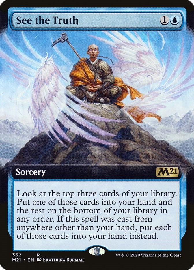 Image for See the Truth (Extended Art) (Core Set 2021) (352) - Magic: The Gathering