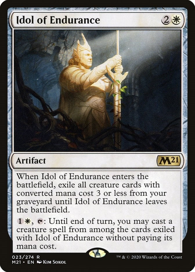 Image for Idol of Endurance (Core Set 2021) (23) - Magic: The Gathering