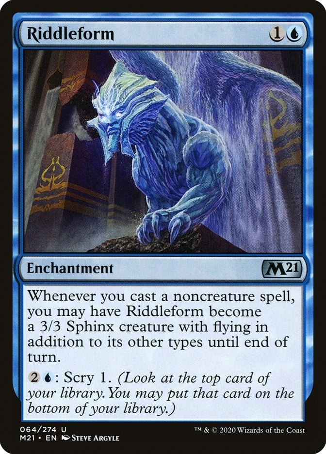 Image for Riddleform (Core Set 2021) (64) - Magic: The Gathering
