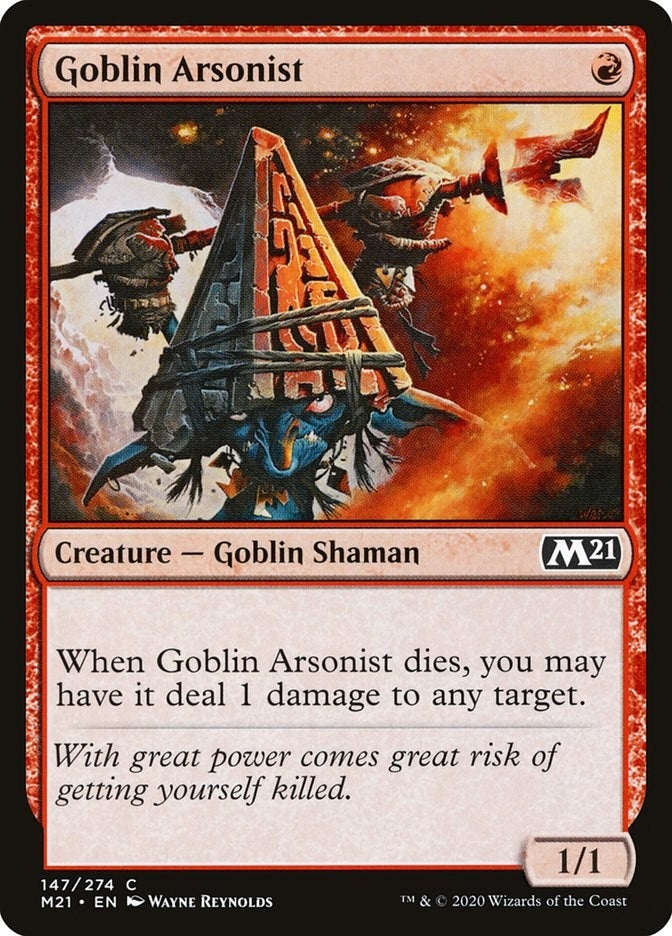 Image for Goblin Arsonist (Core Set 2021) (147) - Magic: The Gathering