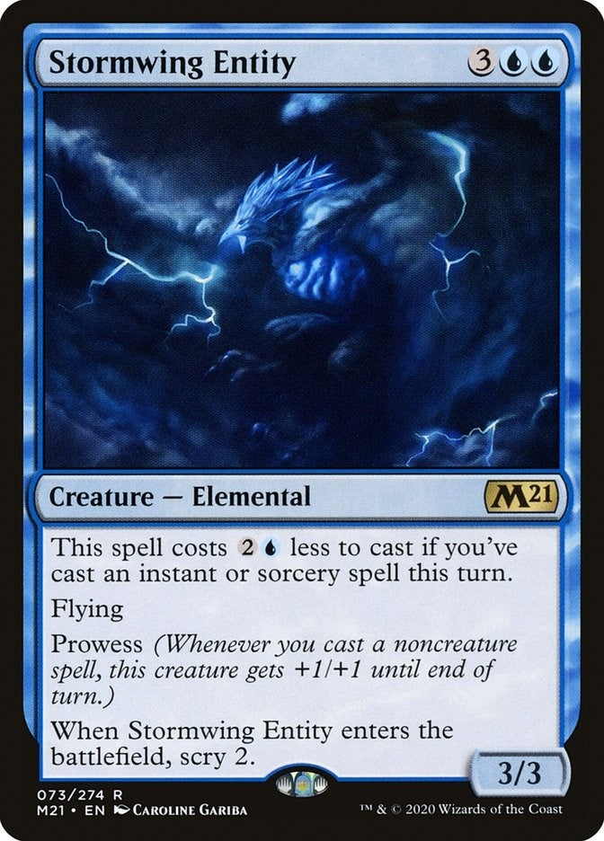 Image for Stormwing Entity (Core Set 2021) (73) - Magic: The Gathering
