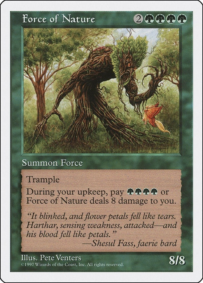 Image for Force of Nature (Fifth Edition) - Magic: The Gathering