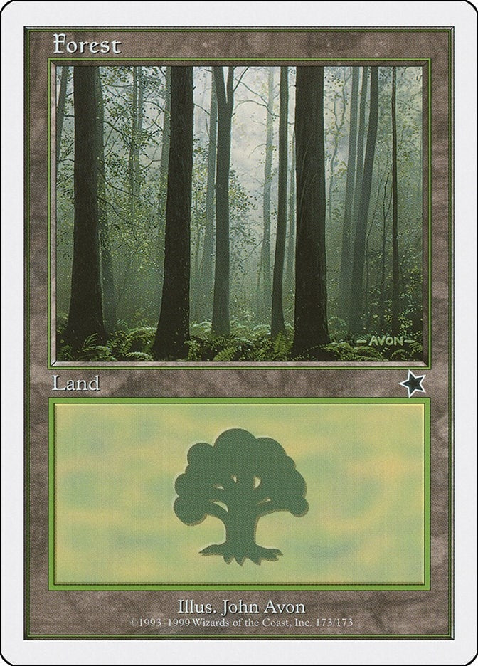 Image for Forest (173) (Starter 1999) (173) - Magic: The Gathering