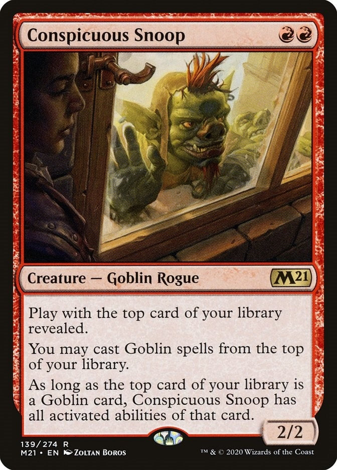 Image for Conspicuous Snoop (Core Set 2021) (139) - Magic: The Gathering