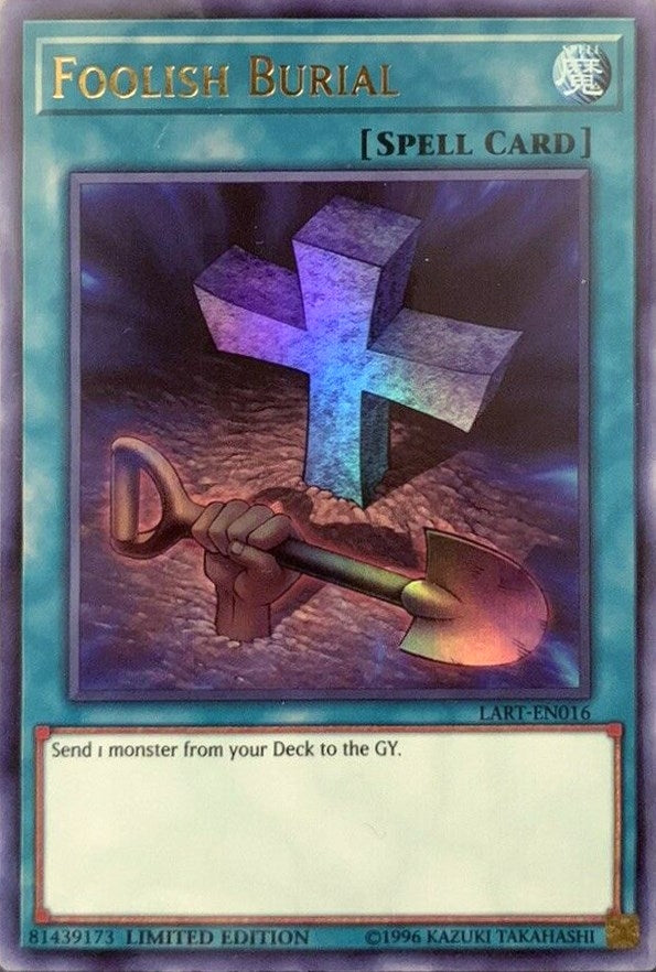 Image for Foolish Burial (The Lost Art Promotion) (LART-EN016) - YuGiOh