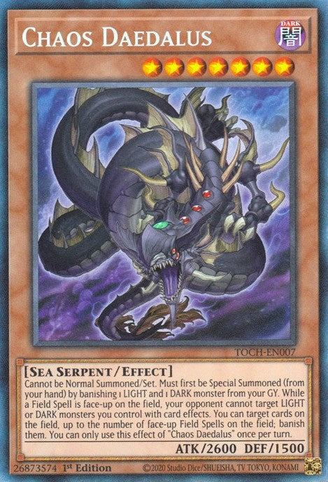 Image for Chaos Daedalus (CR) (Toon Chaos) (TOCH-EN007) - YuGiOh