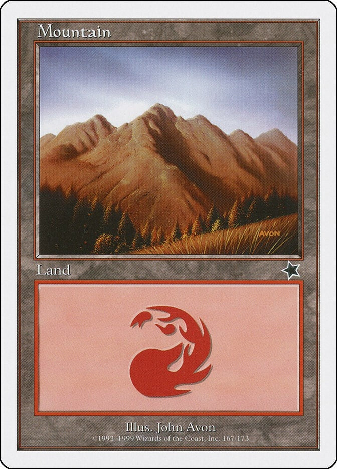 Image for Mountain (167) (Starter 1999) (167) - Magic: The Gathering