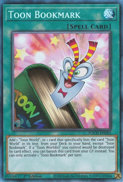 Image for Toon Bookmark (CR) (Toon Chaos) (TOCH-EN003) - YuGiOh