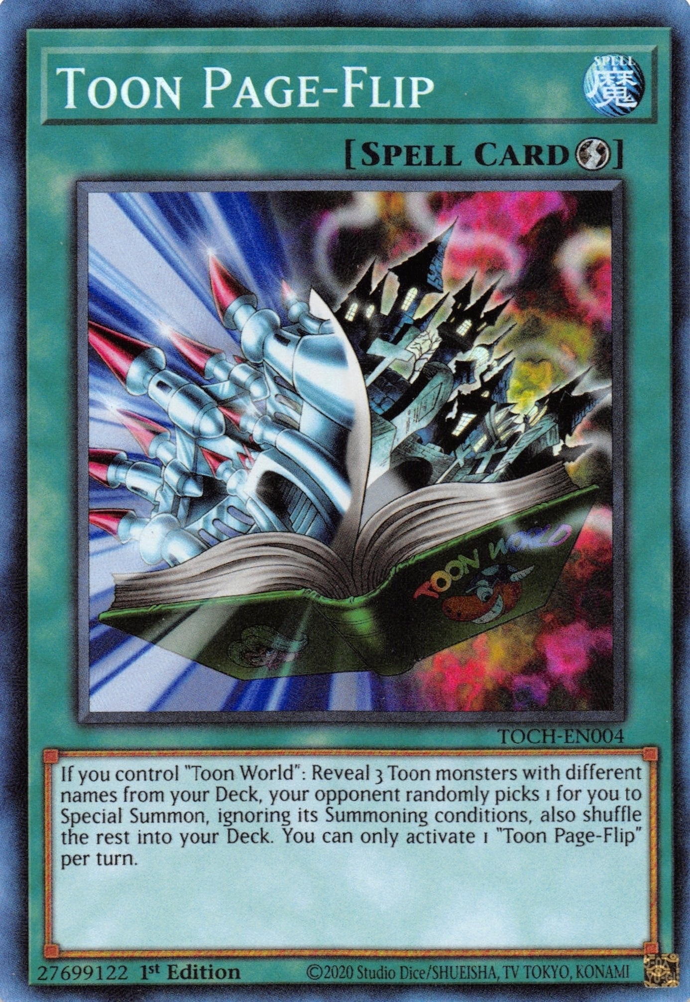 Image for Toon Page-Flip (CR) (Toon Chaos) (TOCH-EN004) - YuGiOh