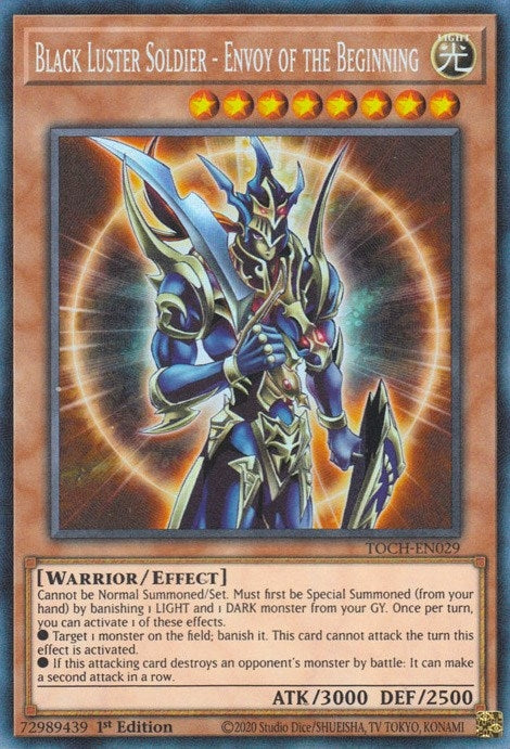 Image for Black Luster Soldier - Envoy of the Beginning (CR) (Toon Chaos) (TOCH-EN029) - YuGiOh