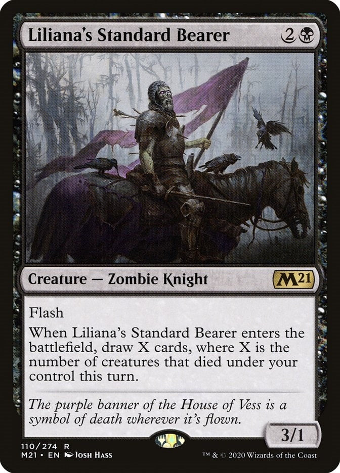 Image for Liliana's Standard Bearer (Core Set 2021) (110) - Magic: The Gathering
