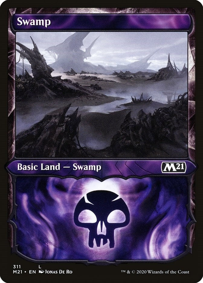 Image for Swamp (Showcase) (Core Set 2021) (311) - Magic: The Gathering