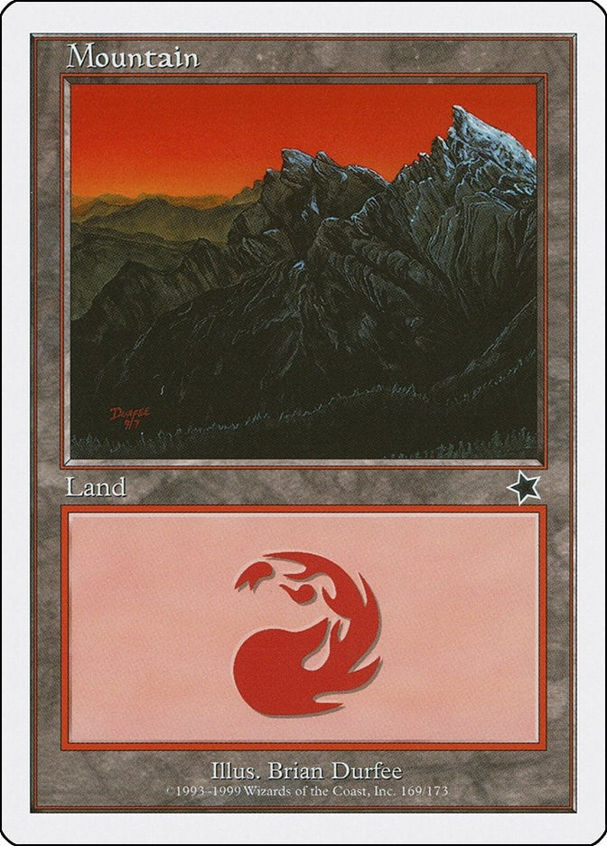 Image for Mountain (169) (Starter 1999) (169) - Magic: The Gathering