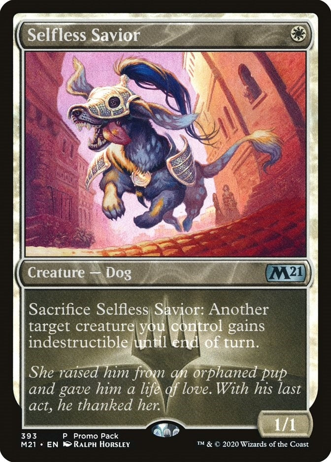 Image for Selfless Savior (Promo Pack: Core Set 2021) (393) - Magic: The Gathering