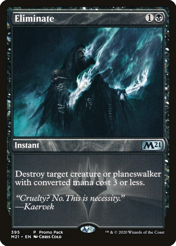 Image for Eliminate (Promo Pack: Core Set 2021) (395) - Magic: The Gathering