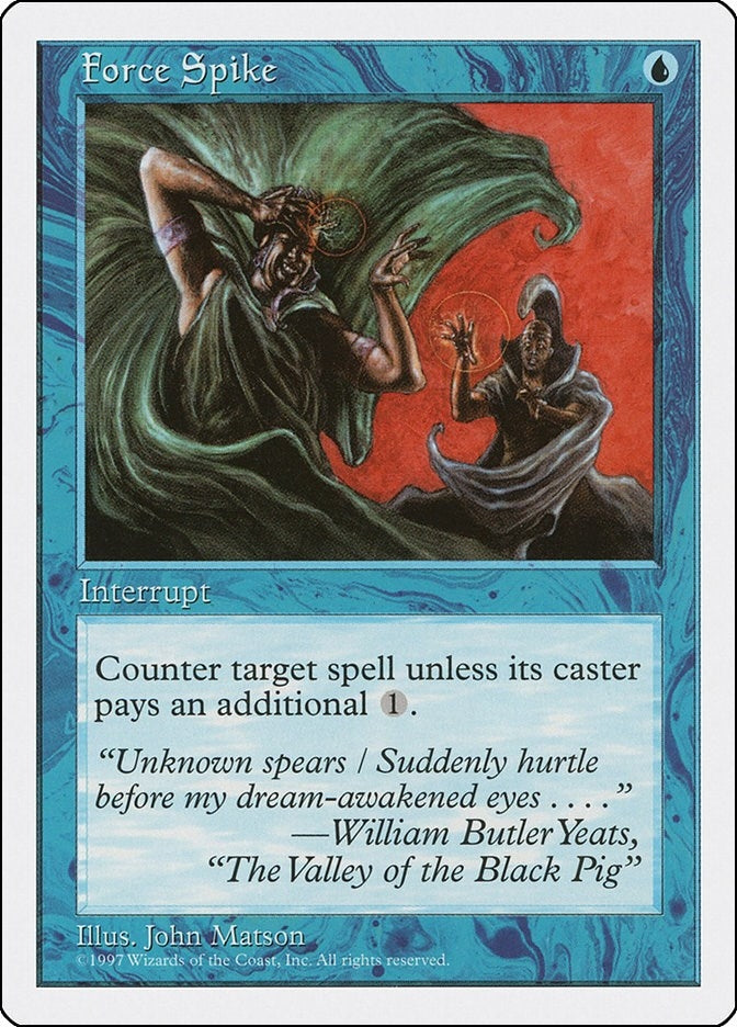 Image for Force Spike (Fifth Edition) - Magic: The Gathering