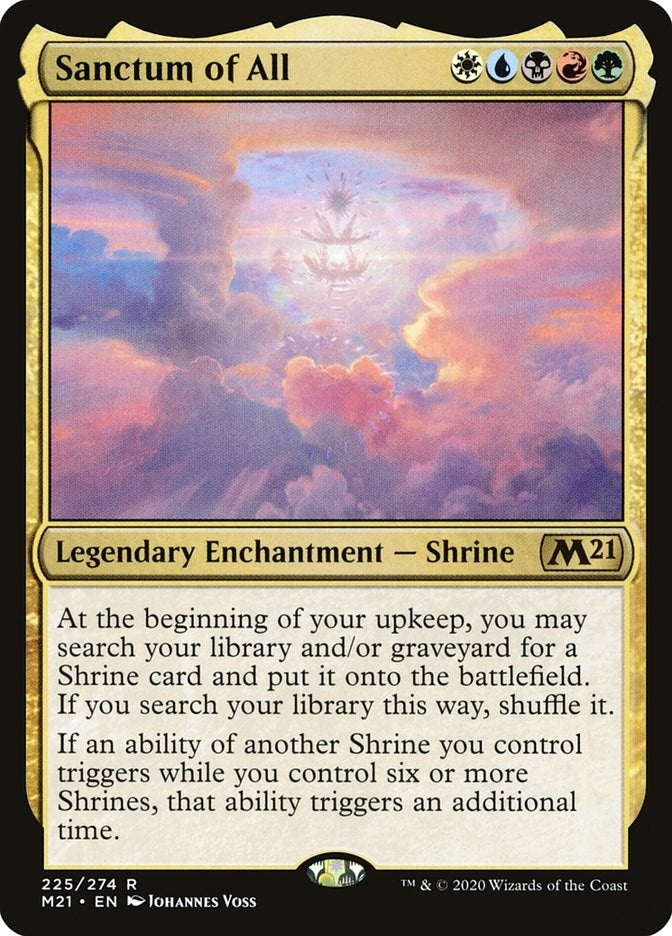 Image for Sanctum of All (Core Set 2021) (225) - Magic: The Gathering