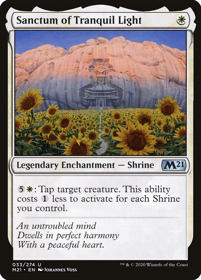 Image for Sanctum of Tranquil Light (Core Set 2021) (33) - Magic: The Gathering